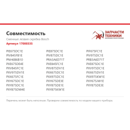 Сменные лезвия скребка Bosch 17000335